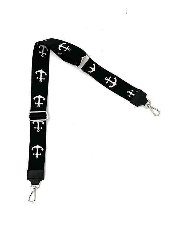 ebbe und flut pocket strap anchor black - strap 50 mm shoulder strap anchor in black from ebbe und flut®