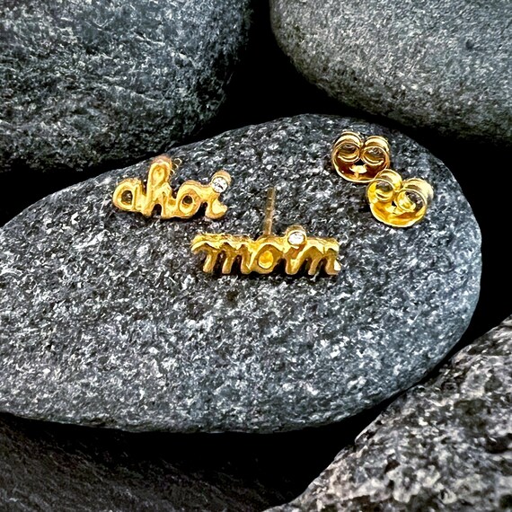 Ebbe und Flut Ohrstecker ahoi & moin 22 K matt vergoldet - Ohrringe matt vergoldet von ebbe und flut®