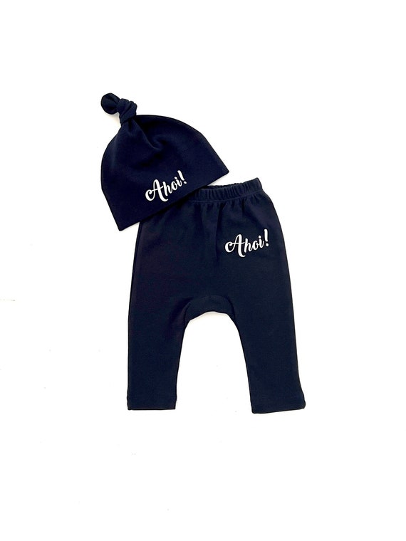 Ebb and Flow Baby Set Ahoy - Fair Trade & Organic - Baby Gift Birth, Ahoy, ebb and flow®