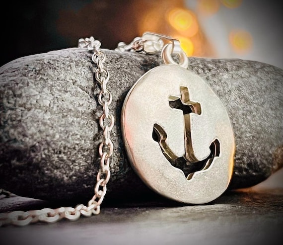 Ebb and flow anchor chain matt silver - maritime anchor chain ebb and flow®