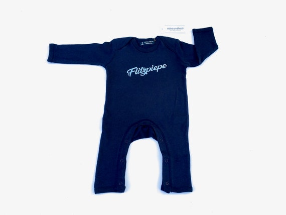 Ebb and flow baby romper "Flitzpiepe" - Fair Trade & Organic - romper, pajamas, all-in-one, playsuit, Berlin, ebbe und flut®