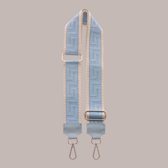 Ebb and Flow Bag Strap Expedition 2.0 ice blue/cream/grey - Strap 50 mm Shoulder Strap Anchor in blue/cream by ebbe und flut®