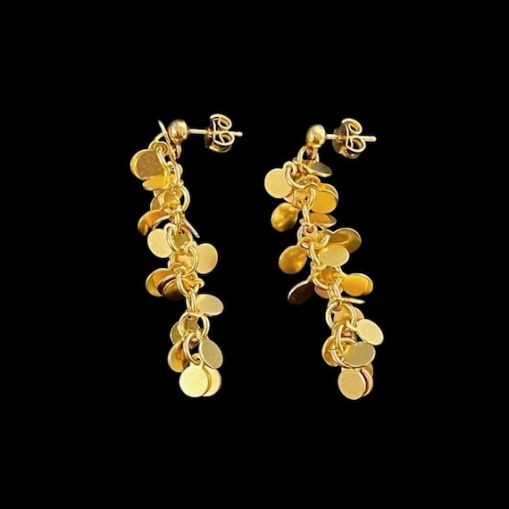Ebb and Flow Earrings Baltic Sea - 22K Gold Plated