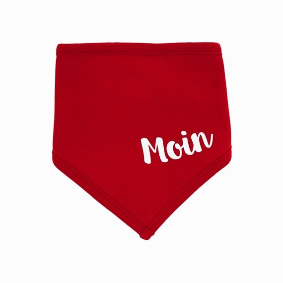 Ebbe und Flut Baby Scarf Moin red - Fair Trade & Organic - Baby Scarf Moin, maritime scarf, baby gift Moin, ebbe und flut®