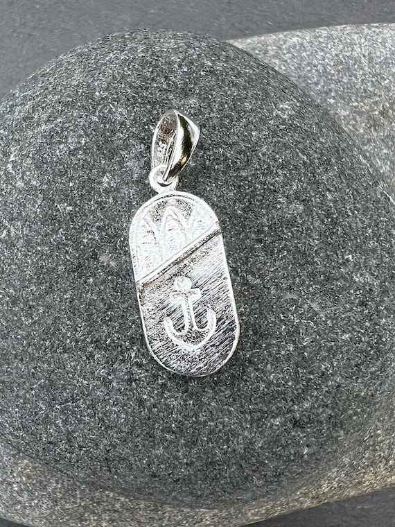 Ebb and Flow Fish Tin Pendant Silver - Fish Tin Pendant made of 925 Sterling Silver