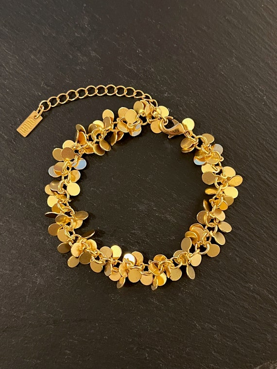 Ebb and Flow Bracelet Baltic Sea - 22 K gold plated