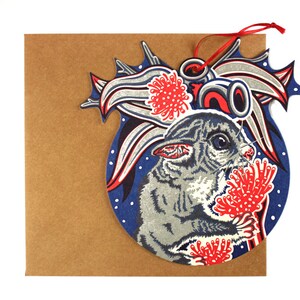 Sugar Glider Weihnachtskarten, Letterpress Prints