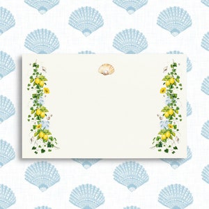 Bloc de notas personalizado, Personalizado, Estética costera, Papelería de abuela costera, Papelería de nieta costera