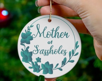 funny mom ornaments