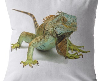 Pillow iguana | Etsy Iguana Lizard Reptile Wildlife Pillow