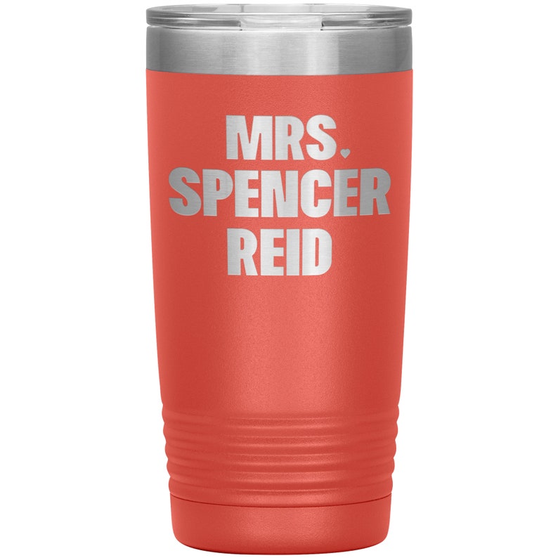 Mrs. Spencer Reid Tumbler Dr. Spencer Reid Gift Idea I Love Etsy