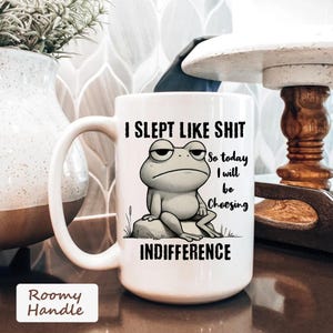 Funny Frog Mug, Humor Mug, Funny Coffee Mug, Frog Meme Mug, Coffee Cup Funny, Sarcastic Gifts, Sarcastic Frog, Funny Animal Mug