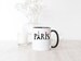 Paris Mug, Paris Themed Gift Idea, I Love Paris Related Gifts Eiffel Tower Two Tone Coffee Cup Pink Black Red France World Travel Parisian 