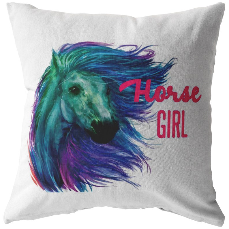 Horse Pillow Horse Gifts for Little Girls Horse Room Decor Etsy