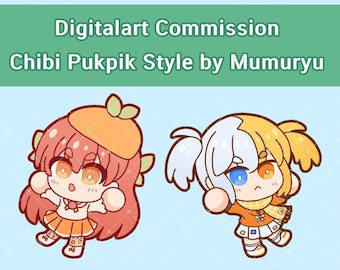 Digital Art Commission: Chibi Pukpik Style by Mumuryu
