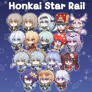 Honkai Star Rail: Mini Acrylic Phone Charm