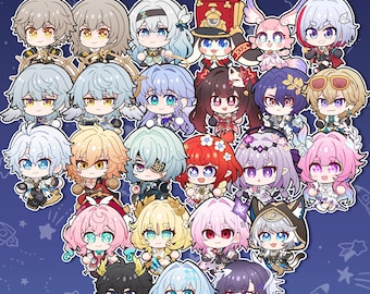 Honkai Star Rail: mini acryl telefoonbedel