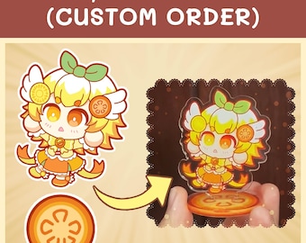 Chibi Acrylic Standee Commission (Print double-sided) (CUSTOM ORDER)