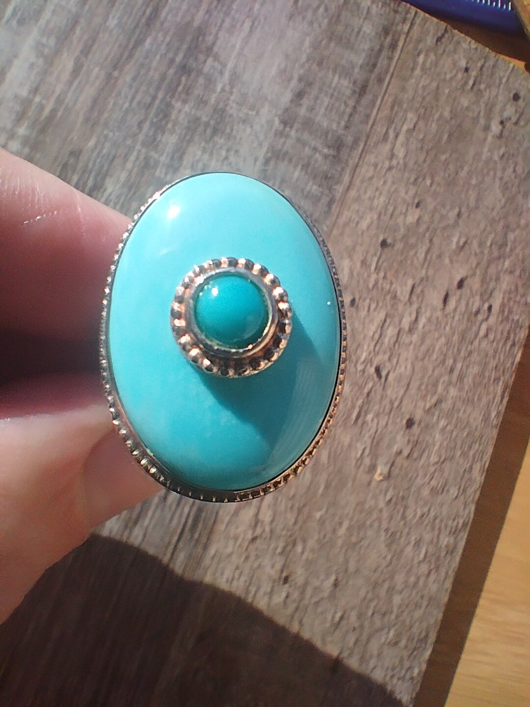 Jay King DTR Sterling Silver Sleeping Beauty Turquoise Oval Cabochon ...