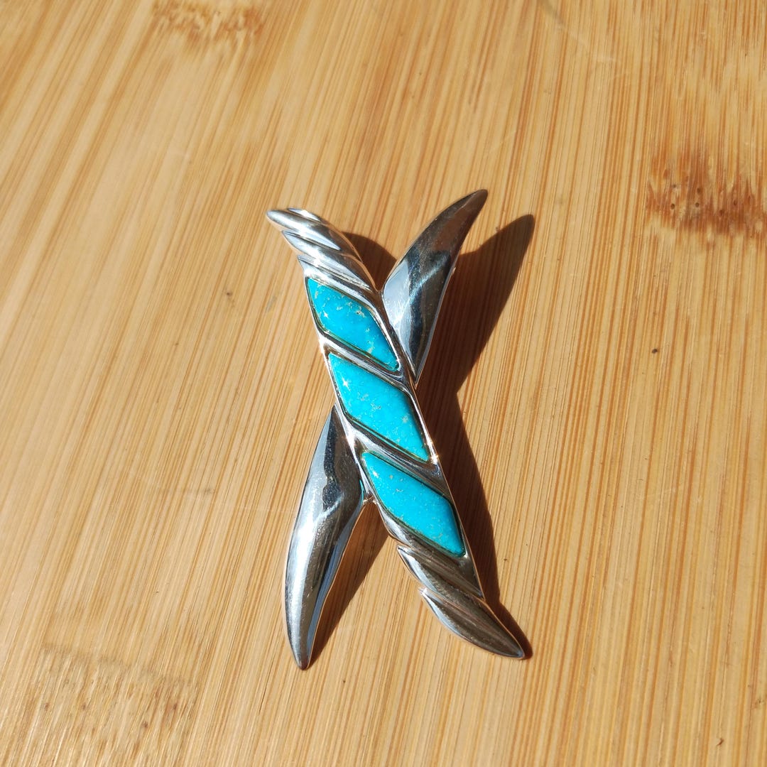 Jay King DTR Mine Finds Turquoise Pendant 925 Sterling Silver - Etsy