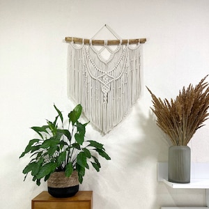 Macrame wall hanging, macrame backdrop, bedroom wall hanging decor, macrame headboard, woven wall hanging decor, macrame curtain, wall art