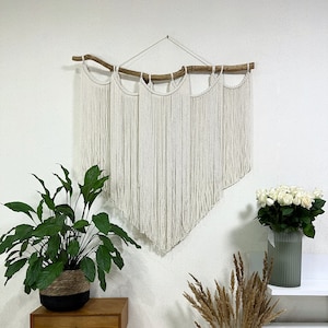 Large macrame wall hanging decor, extra large macrame backdrop, macrame headboard, boho wall decor, macrame decor, wall art, big macrame