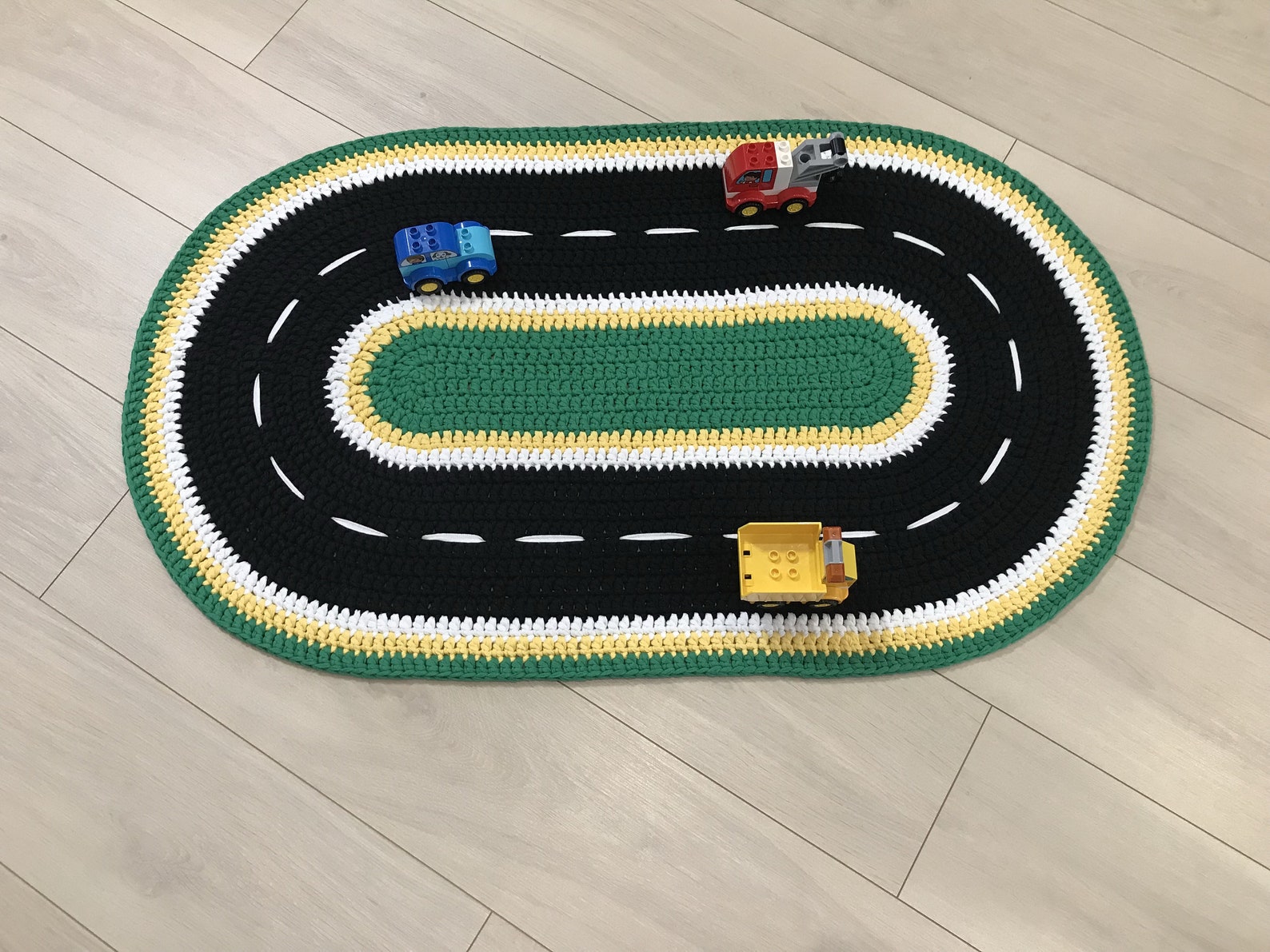 Race road track Toddler play mat Play mat car Race car track Etsy