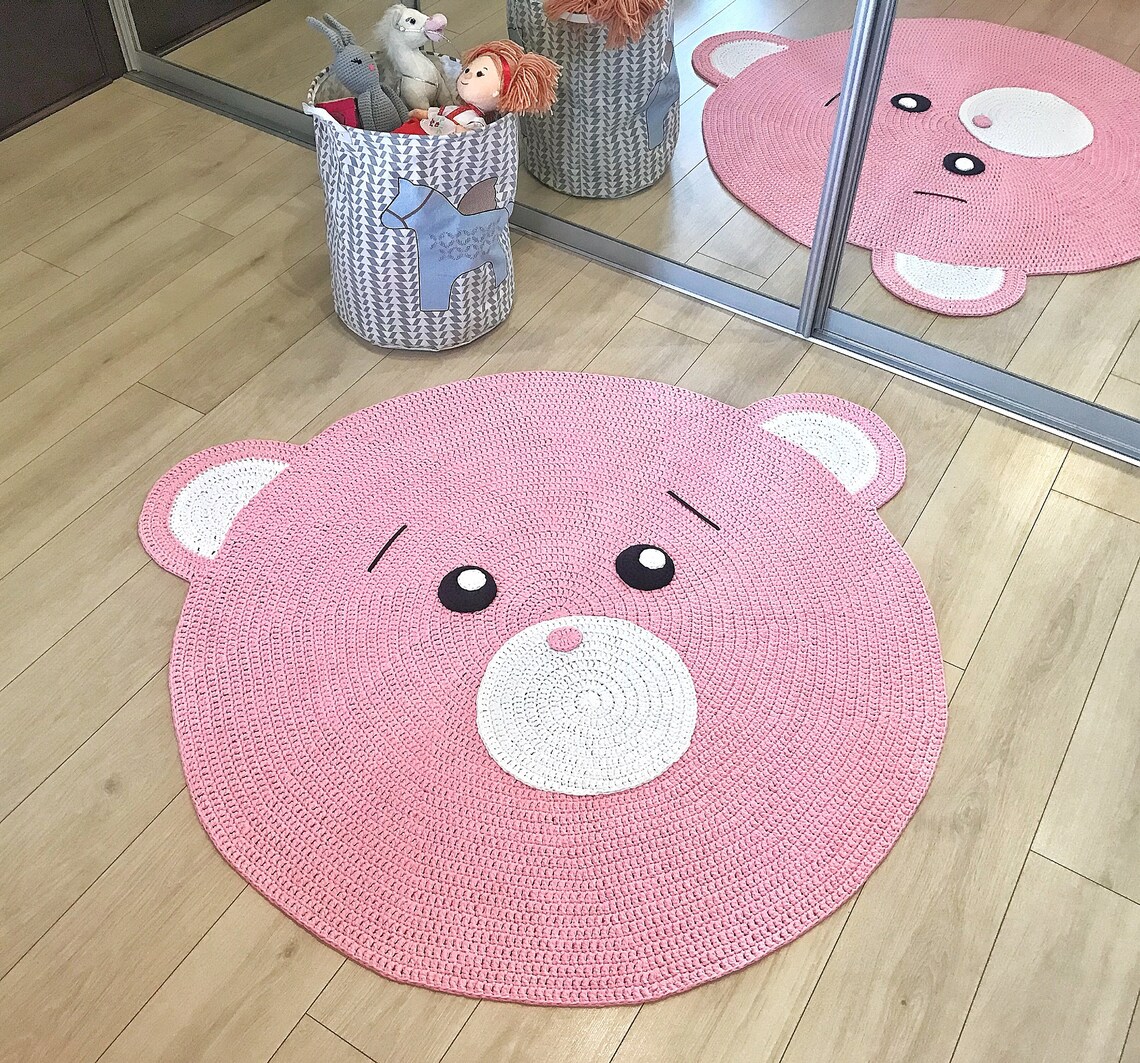 Rug for girls room Carpet for kids Rug for kids Baby carpet Etsy