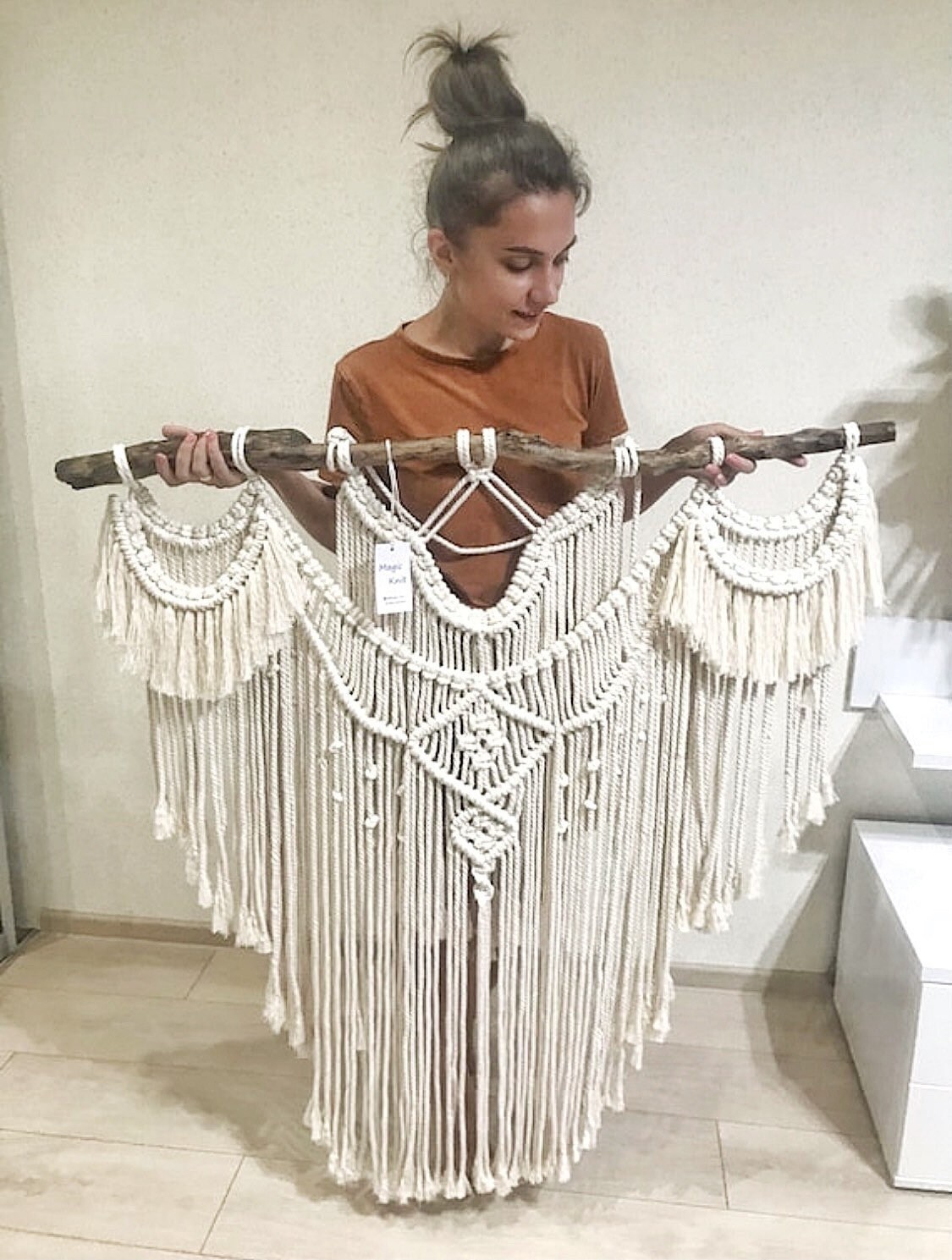 Large macrame wall hanging, wall art, big macrame, boho wall decor, m…