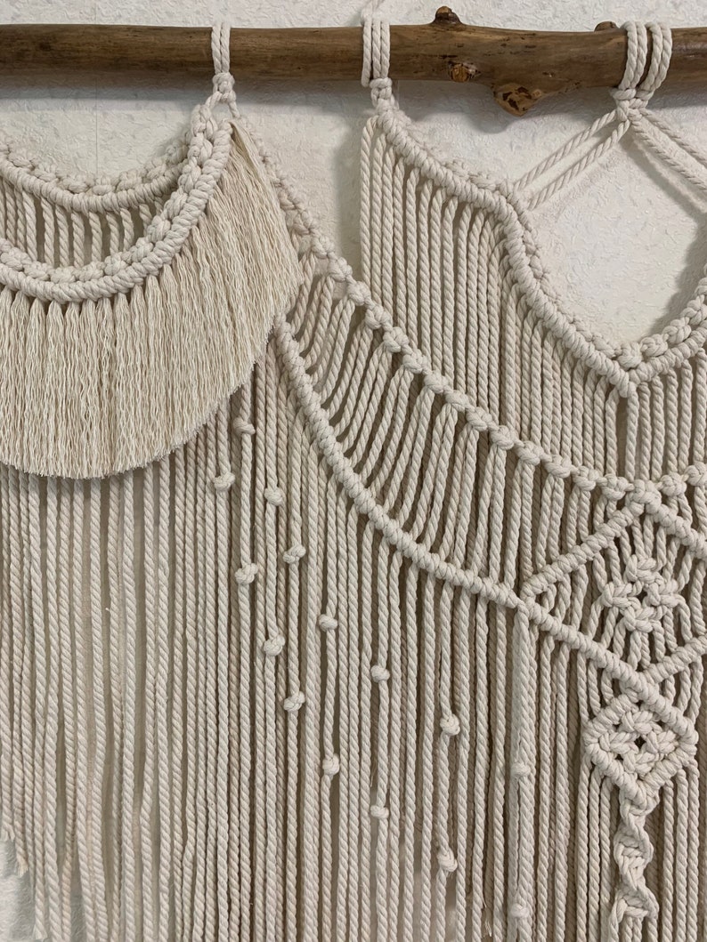 Large macrame wall hanging wall art big macrame boho wall Etsy