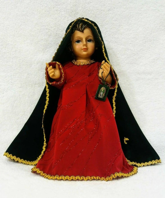Baby Jesus Outfit Holy Infant Of Guadalupe And Accessories Etsy