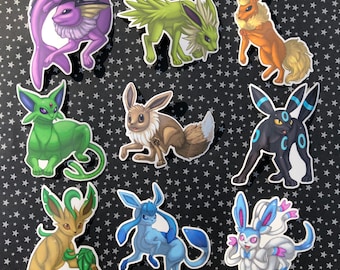 Eeveelution (Shiny) - Stickers