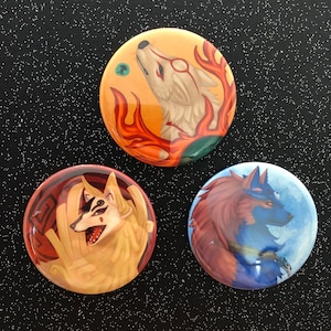 Okami-Buttons