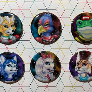 Starfox-Buttons