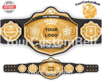 YourCustomBelt Wrestling Gürtel - Neuheit Titel - Geburtstagsgeschenk für Wrestling Fan - Personalisiert