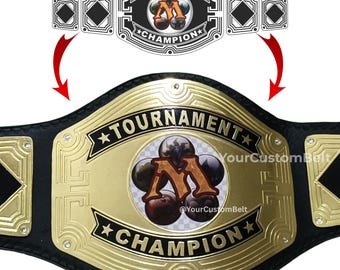 Handmade Customized Championship Belt, Engraved Award Belt