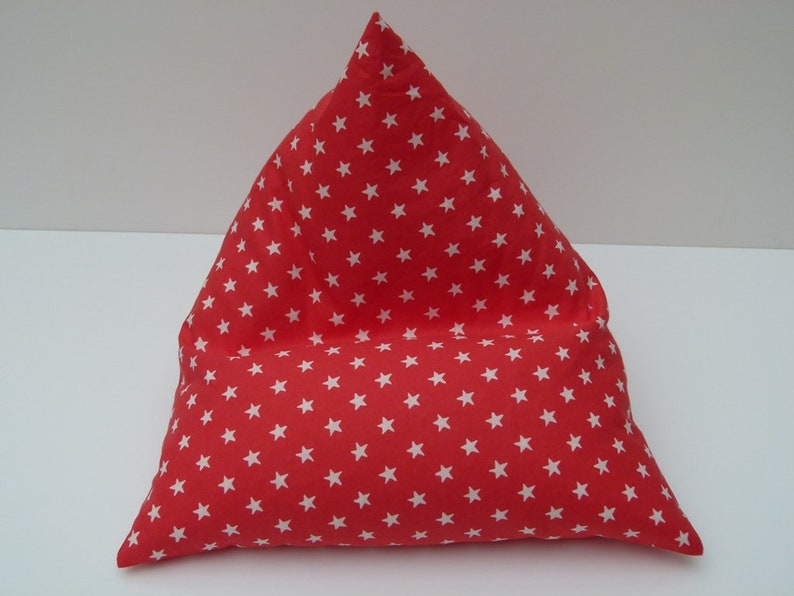 Pyramid Pillow Tablet Pillow Book Cushion Reading Pad Stars for Tablet/Book image 2
