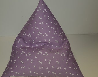 Pyramid Pillow Tablet Pillow Book Cushion Reading Pillow Triangles for Tablet/Book