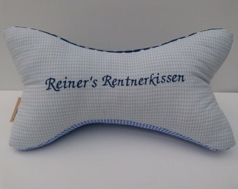 Reading bones reading pillow book pillow neck pillow tray pillow with name