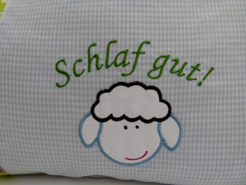 Kuschelkissen Geburt Taufe mit Namen Bild 2