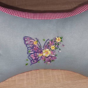 Reading Bone Reading Pillow Book Pillow Neck Pillow Tray Pillow Butterfly by Name