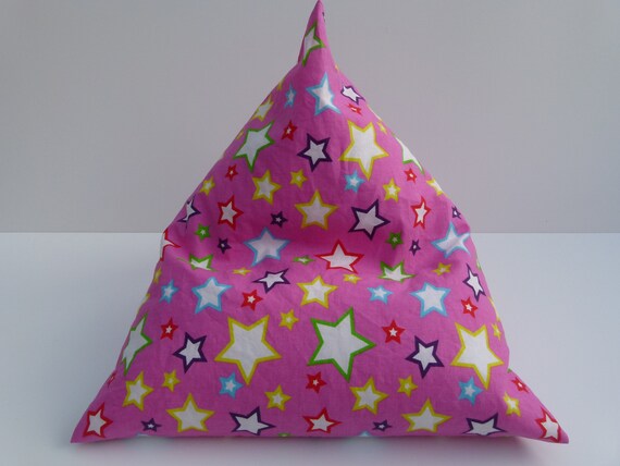 Pyramid Pillow Tabletkissen Book Pillow Reading Pillow Star Etsy