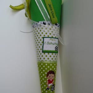 School cone sugar cone school enrollment football with name