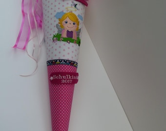 School cone sugar cone school enrollment girl with name