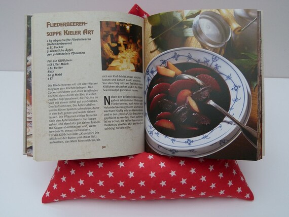 Pyramid Pillow Tabletkissen Book Pillow Reading Pillow Star Etsy