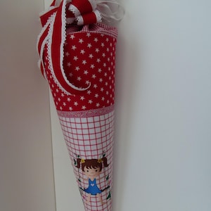 School cone sugar cone school enrollment girl swing with name