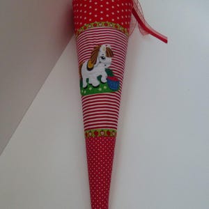 School cone sugar cone school enrollment horse with name