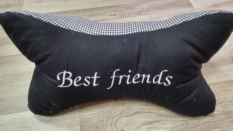 Reading bones reading pillow book pillow neck pillow tray pillow with name image 5