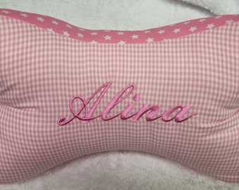 Reading bone with name Reading pillow Book pillow Neck pillow Tablet pillow