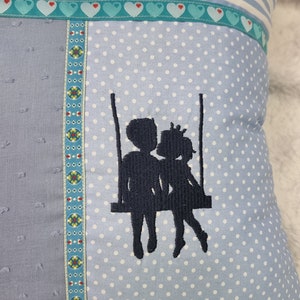 Kissen Hochzeit Hochzeitstag Name Namenskissen Kuschelkissen Bild 8